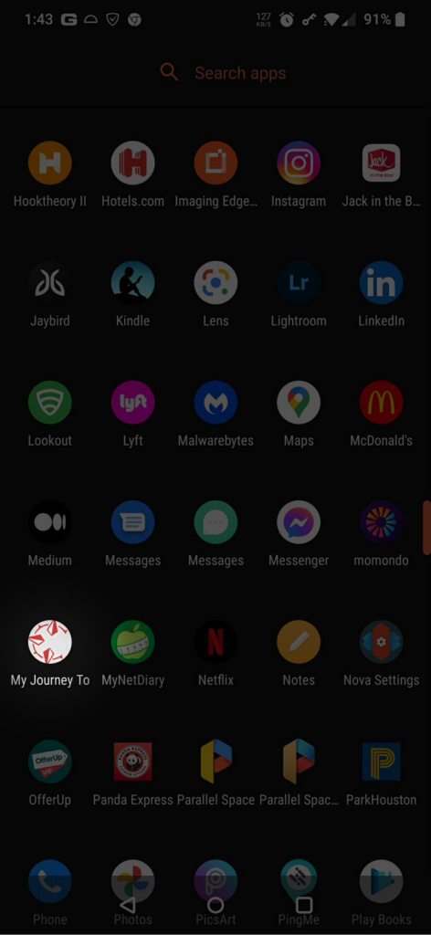Add to Home screen Android